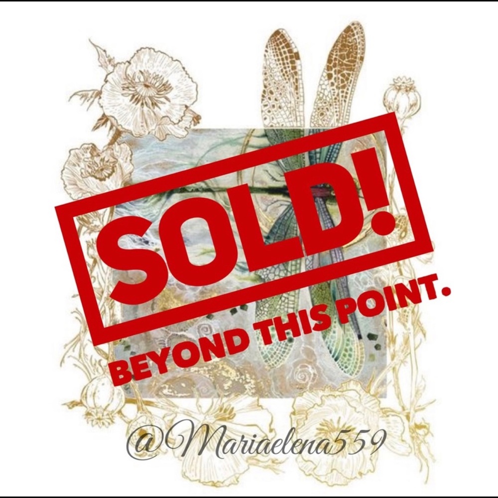 🛑  SOLD BEYOND THIS POINT